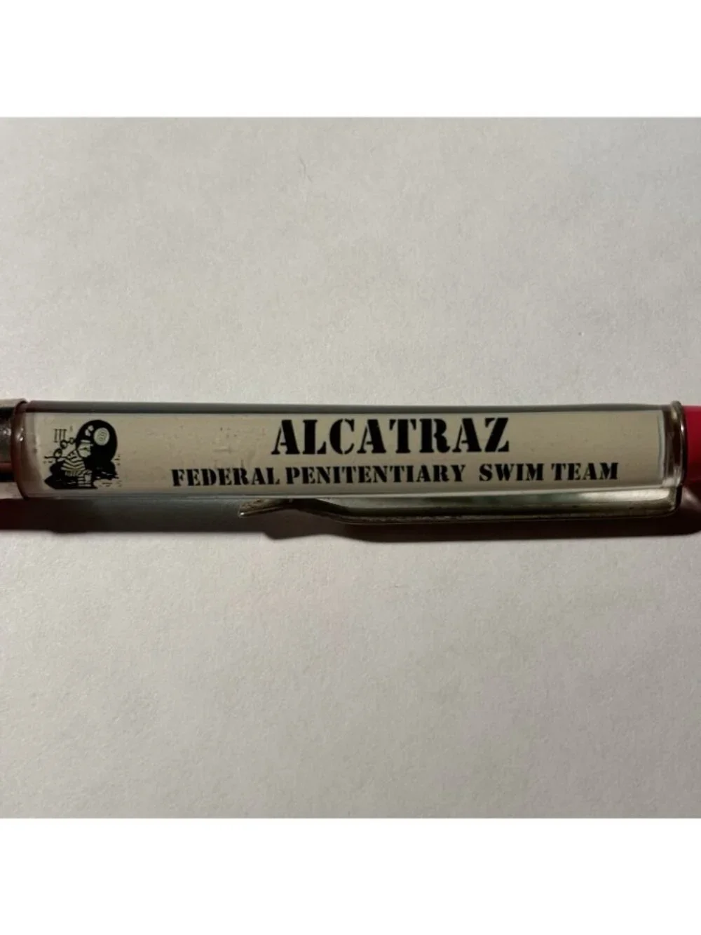 Alcatraz Federal Penitentiary Swim Team Floaty Pen Sharks Eat Escaped Prisoners